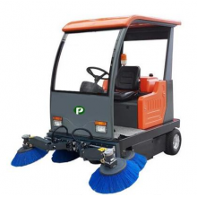陜西普森西安掃地機電動中小型清掃車、地下車庫小區(qū)物業(yè)掃地機